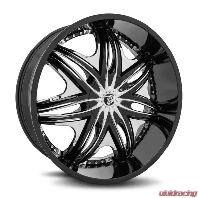 Diablo Wheels Morpheus Wheel 26x10 Blank 30 78.1 Gloss Black - MOR-261BLNK3078LB